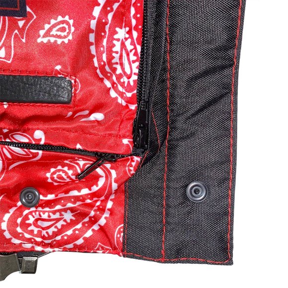 Black Leather Vest for Men - Picture 5 of 16